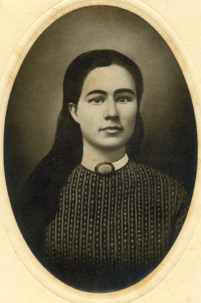 Annis Elizabeth Pope c. 1870 when she married